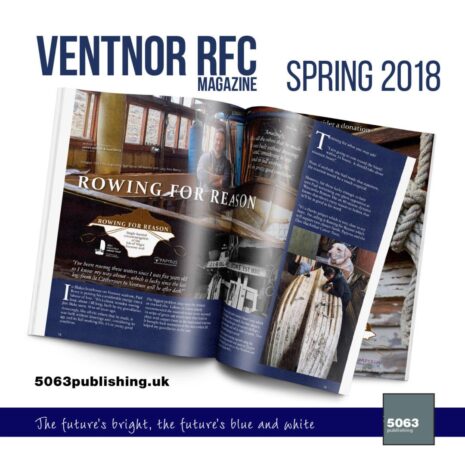 Ventnor RFC Magazine, Issue 3 Spring 2018 2 Ventnor RFC Magazine, Issue 3 Spring 2018