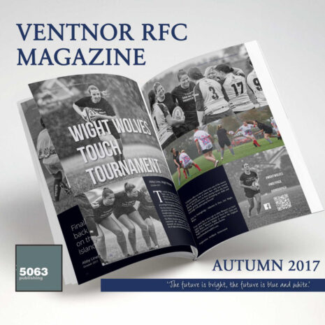 Ventnor RFC Magazine, Issue 1 Autumn 2017 5 Ventnor RFC Magazine, Issue 1 Autumn 2017